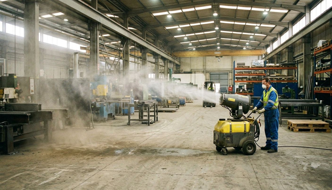 Comment le nettoyage industriel améliore-t-il la qualité de l'air intérieur ?